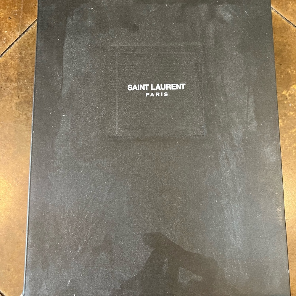 Saint Laurent black mid top sneaker - Picture 7 of 7